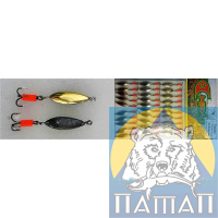 Winter tandem spinner with underwater tee (30 c/piece per spinner)
