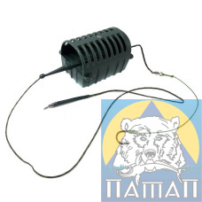 Снасть с кормушкой на течение тип2 040 грамм (1 крючок) Mad-Carp