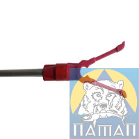 Подставка простая 'тычка' с резьбой+рогулька  L= 0.85м