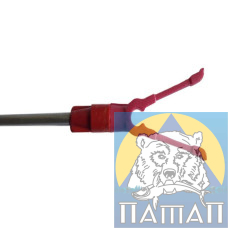 Підставка проста 'тичка' з різьбленням+рогулька L= 0.85м