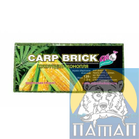 Briquettes 'Hook!'CARP BRICK corn/hemp (3pcs/120 g)