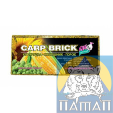 Брикеты 'Ай подсекай!'CARP BRICK  кукуруза/подсолнух/горох (3шт/120 г)