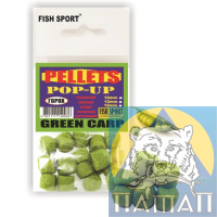 Пеллетс (POP-UP) GREEN CARP горох
