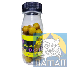 Бойлы пылящ FishSport 80г Краб-Банан (16мм)
