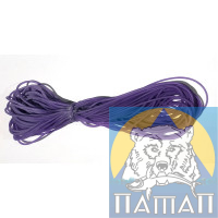 Резина толстая D=2,5-3,0мм 17/20м 110г фиолет и корич. Украина(10шт в уп, цена шт.)