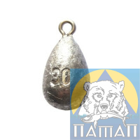 Груз Груша 030г не краш.с ушком