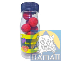 Бойлы пылящ FishSport 80г Клубника (20мм)