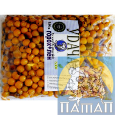 Распаренный Горох+Лен 'Удача' (пакет 500гр)