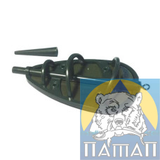 Кормушка Flat Feeder 'Зеленая' поликарбонат 45 гр MAD-CARP