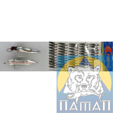 Блешня зимова з 3 кр. нікель № 13 (50/уп ц/шт) Мілдас