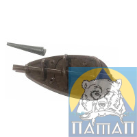 Кормушка Flat Feeder 'Коричневая' поликарбонат 60 гр MAD-CARP