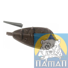 Кормушка Flat Feeder 'Коричневая' поликарбонат 80 гр MAD-CARP