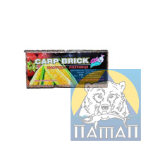 Брикеты 'Ай подсекай!'CARP BRICK  кукуруза/клубника (3шт/120 г)