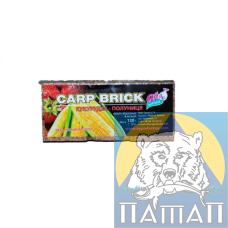 Брикеты 'Ай подсекай!'CARP BRICK  кукуруза/клубника (3шт/120 г)