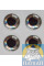 Глазки  3D Silver eyes 3mm  (цена/шт)