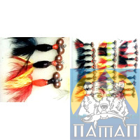 Jigs MJ 005 jig.dragonfly with plumage B (30/pack price/pcs)
