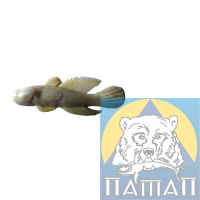 Желейная приманка Бычок  005 (флюоро белый)