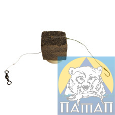 Оснастка ПАТАП № 48   Донная 80г Макуха с петлей на мотовиле
