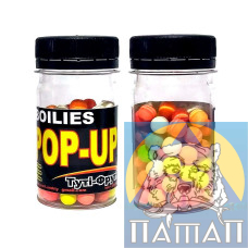 Бойлы плавающ. POP UP  FishSport 80шт Тутти-фрутти (8мм)