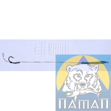 Повідець короповий звичайний (зі стопорами) Mad-Carp