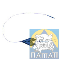 Снасть с макушатником 'Стелс' 100 грамм (1 крючок) ПАТАП