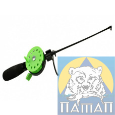 Winter fishing rod IFR-2000N neoprene manual medium.  Adams with small cat.