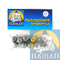 Weight for PATAP jig with knotless connection. 18g (10/pack price/piece)