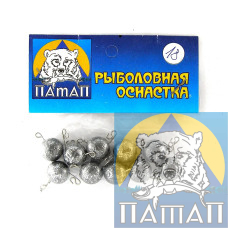 Груз для джига ПАТАП с безузл.соед. 18г (10/уп цена/шт)