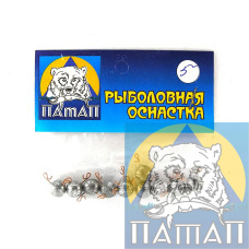 Груз для джига ПАТАП с безузл.соед. 05г (10/уп цена/шт)