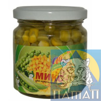 Green peas + sugar corn. MIX 'Ay hook!'(1/200ml 8/box price/pcs)