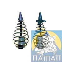 Кормушка Пружина с тройн.Груз 04 (40г) окрашенная Mad-Carp