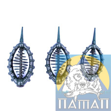 Годівниця вантаж Овал із пружиною 100г Mad-Carp