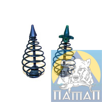 Кормушка Пружина с тройн.Груз 02 (20г) окрашенная Mad-Carp