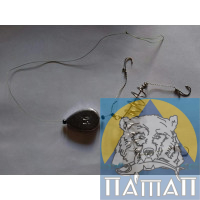 Оснастка ПАТАП № 19-50 Н Кормушка Банан Нерж с гр. 50г 3 кр