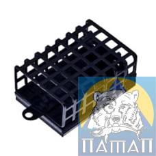 Годівниця фідерна Fry 120г (10/уп ц/шт) квадр.метал.